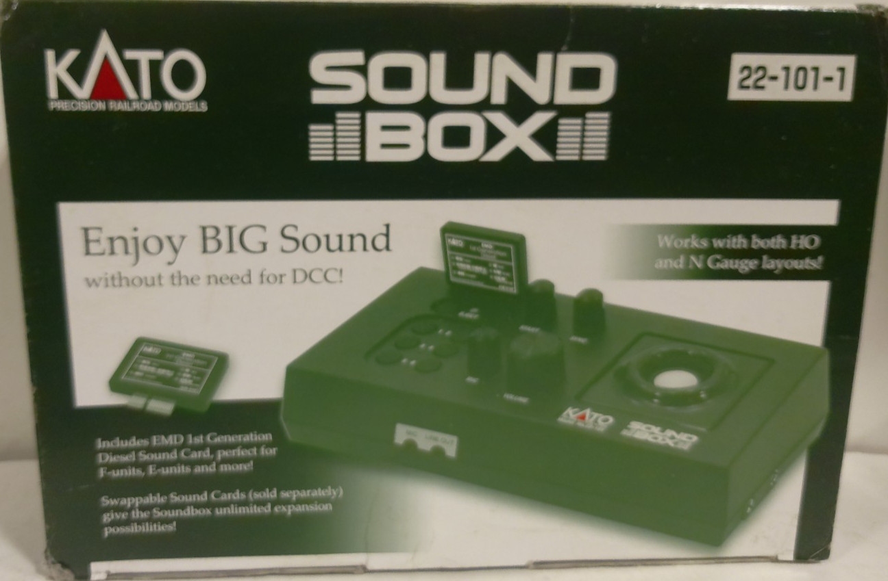 Kato 22-101-1 Both HO & N Gauge Diesel Analog Sound Box NEW IN BOX Kato 22-101-1 Both HO & N Gauge Diesel Analog Sound Box NEW IN BOX