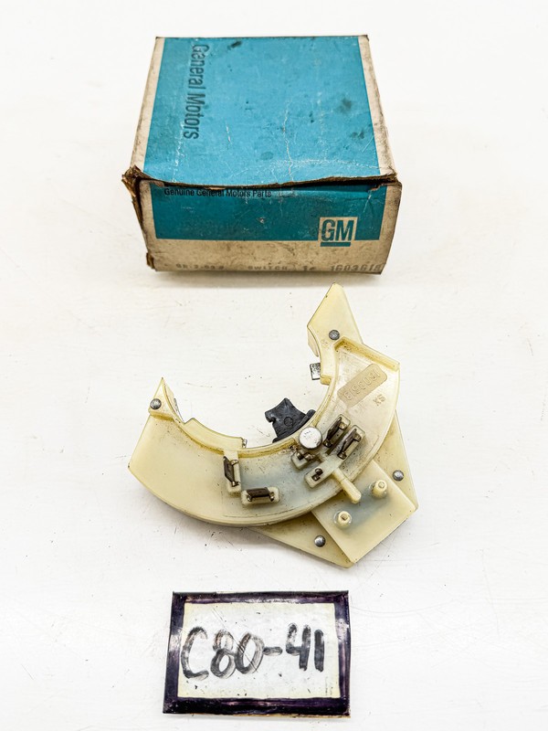 NOS 1973 - 1980 CADILLAC ELDORADO DEVILLE NEUTRAL SAFETY SWITCH 1603618 C80-41