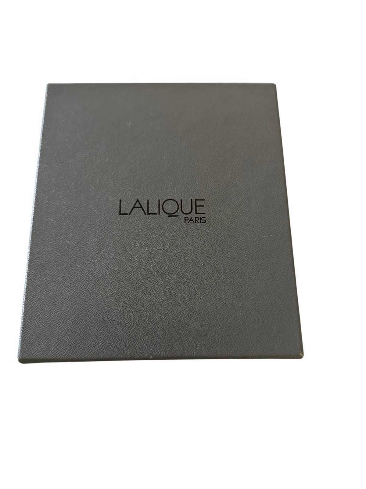 Lalique Crystal Claire Fontaine Decorative Perfume Bottle Dimensional France New