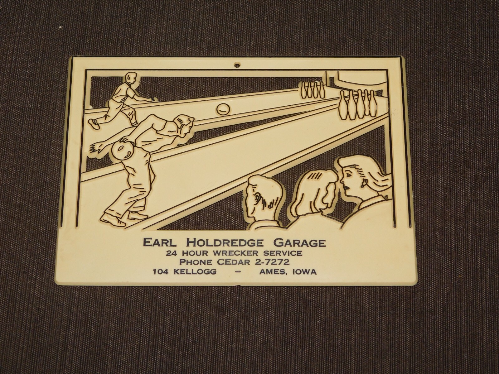 VINTAGE EARL HOLDREDGE GARAGE AMES IOWA  6\