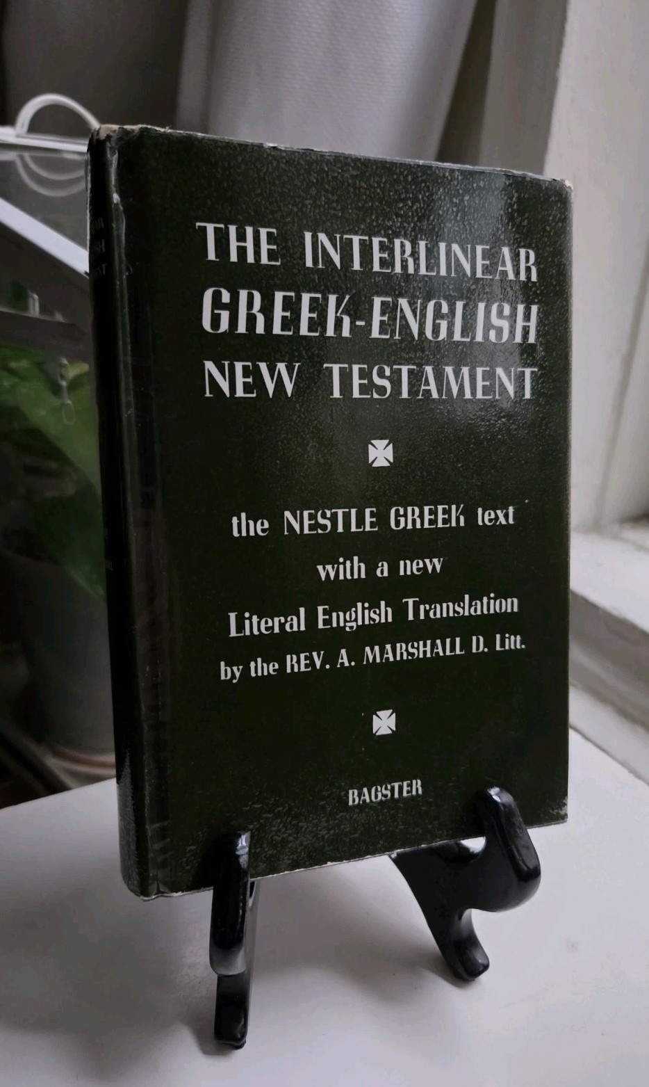 The Interlinear Greek-English New Testament HCDJ 2nd Ed 1964 Nestle-Greek Text