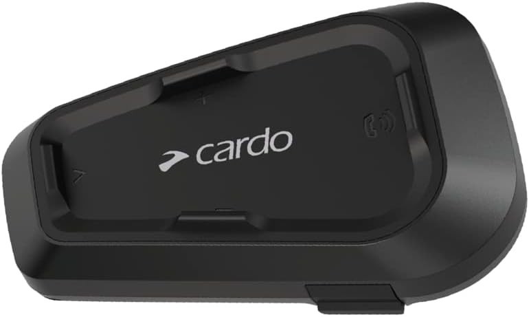Cardo Systems Spirit HD Motorcycle Bluetooth Communication Headset, 2-Way Blueto