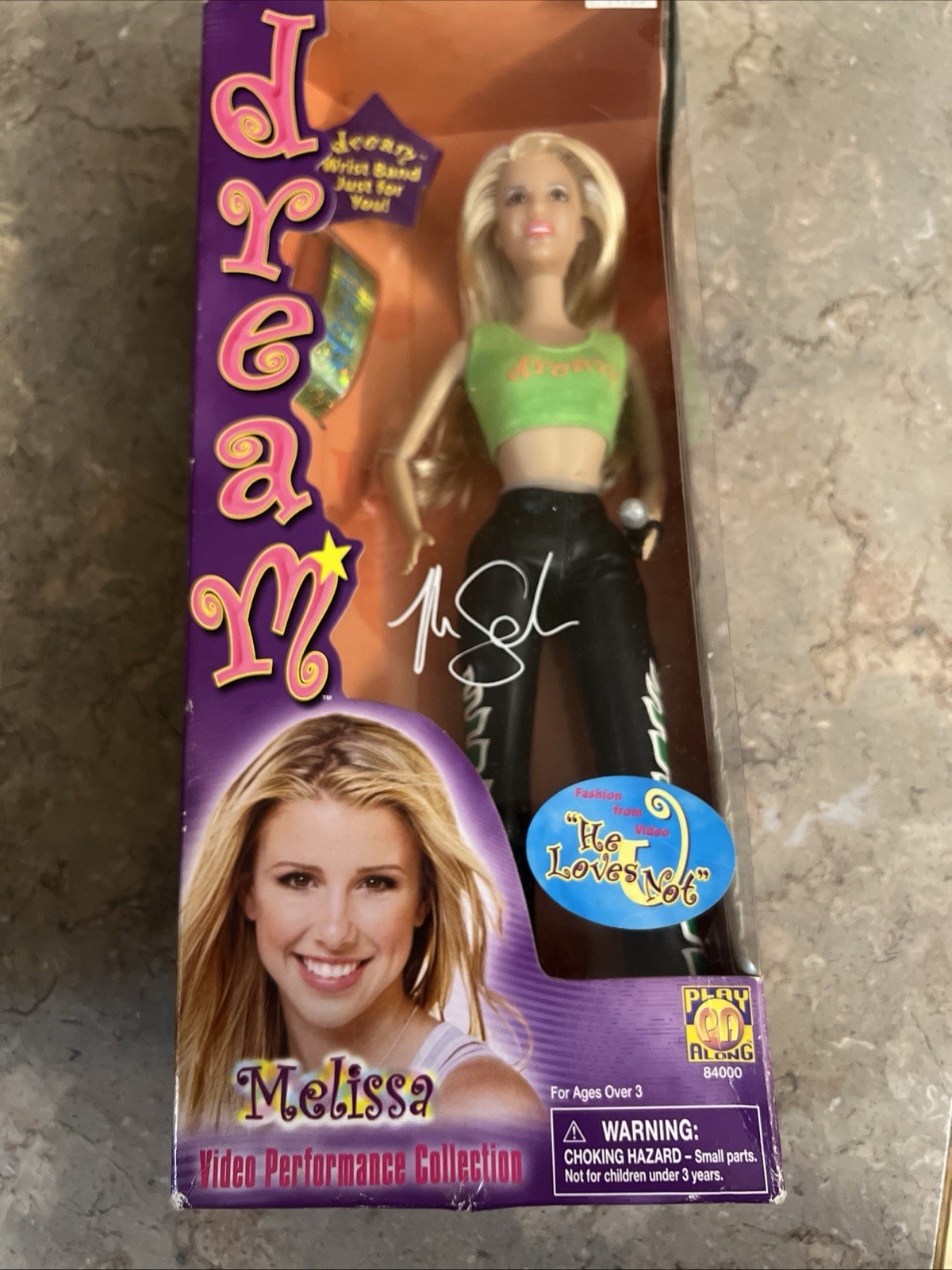 Vintage 2001 Dream Melissa Doll Video Performance Collection