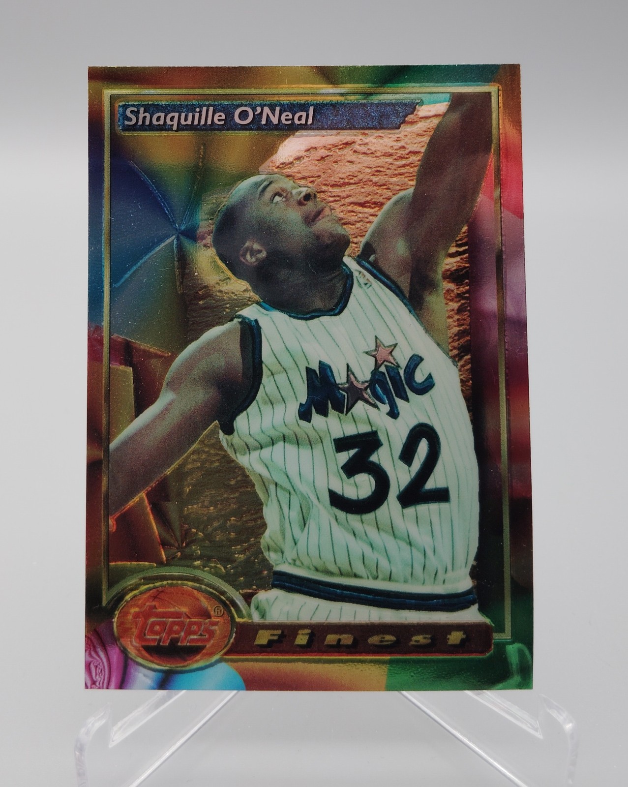 1993-94 Topps Finest Shaquille O\'Neal #3 Orlando Magic Shaq