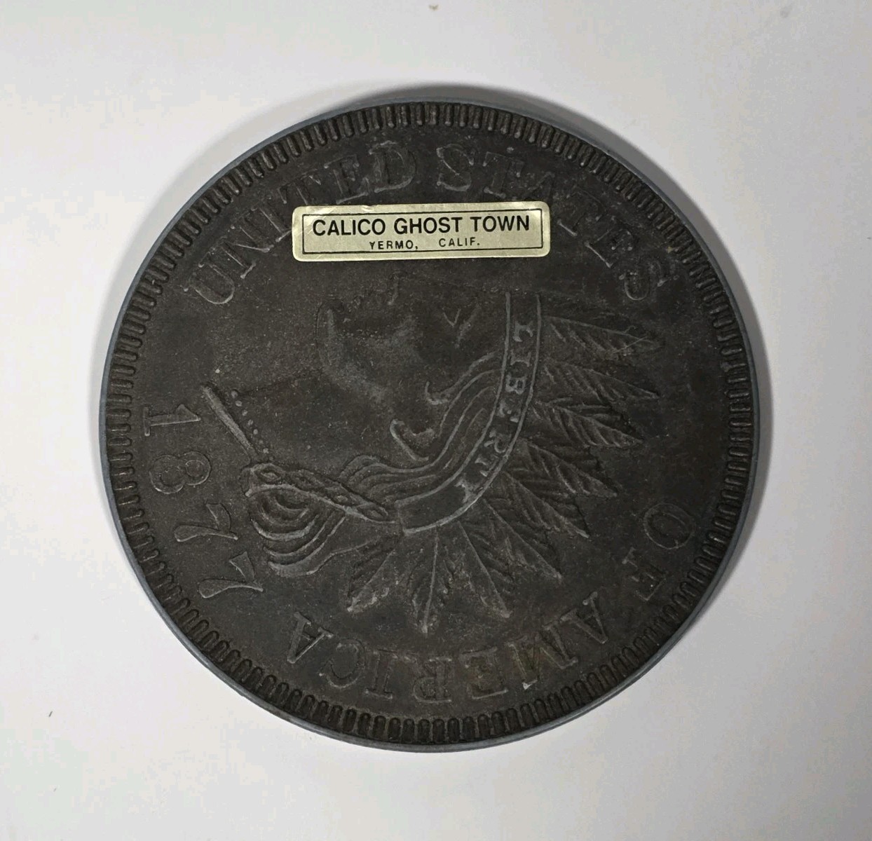 Calico Ghost Town Large Souvenir Coin Rare