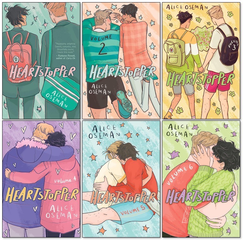 Heartstopper Complete Graphic Novel Volumes (1 – 6 Set)