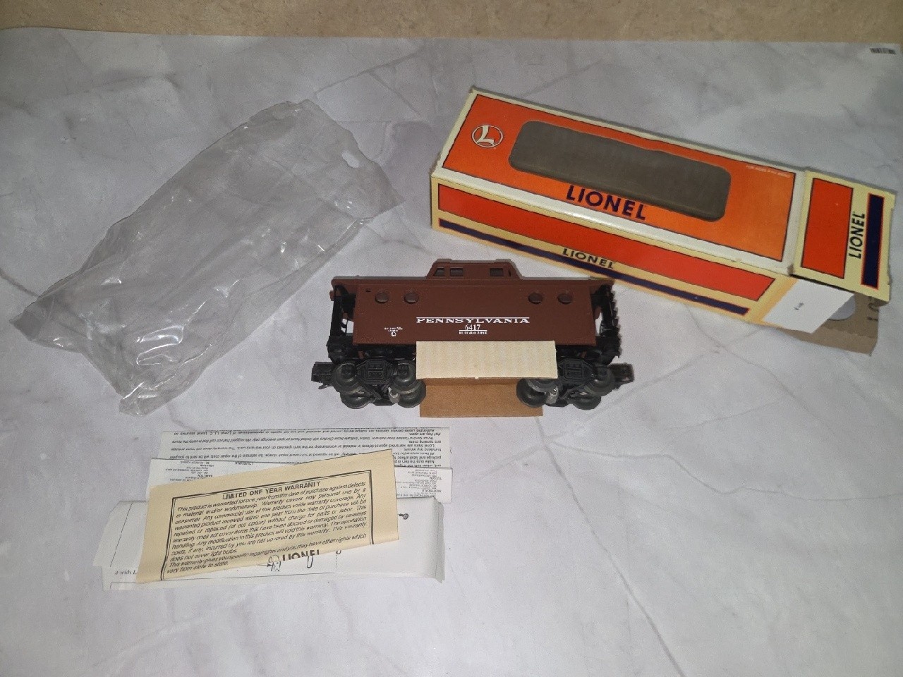 Lionel #6417 Pennsylvania N5C Caboose 536417. New York Zone. NIB Lionel #6417 Pennsylvania N5C Caboose 536417. New York Zone. NIB