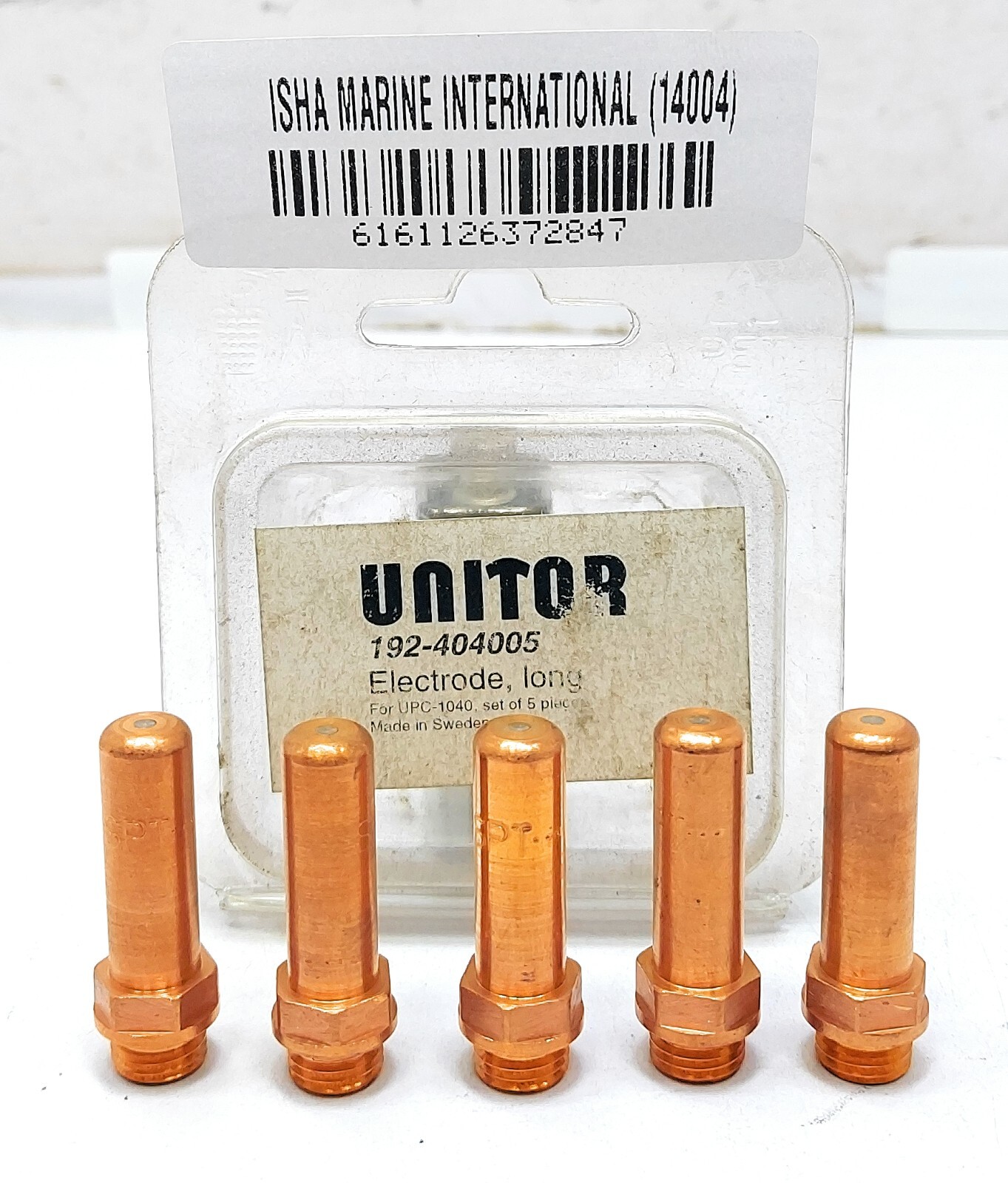 Unitor Electrode Set of 5 Pcs. for UPC-1040 192-404005