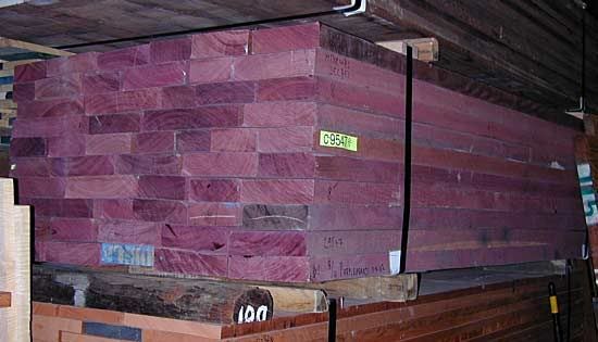 10 BOARD FEET BEAUTIFUL 4/4 EXOTIC PURPLEHEART LUMBER WOOD FAS GRADE