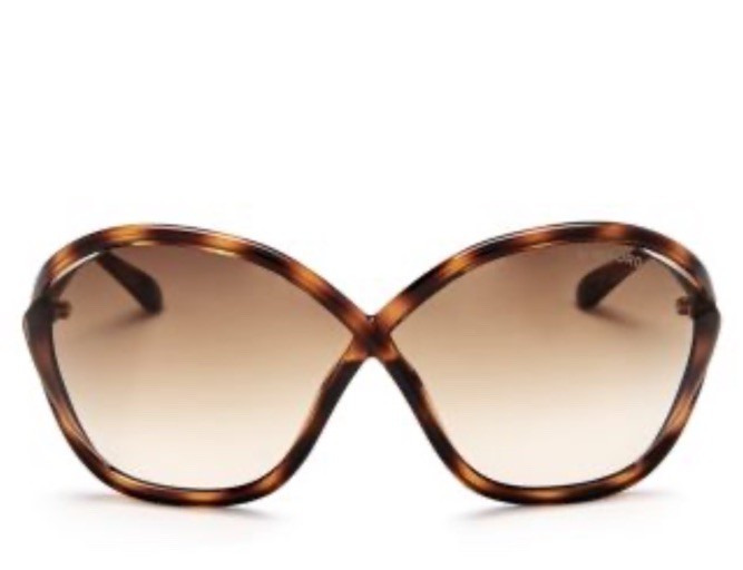 Tom Ford TF Bella Tortoise Whitney Gradient Oversized 70s Style Sunglass G2U Tom Ford TF Bella Tortoise Whitney Gradient Oversized 70s Style Sunglass G2U