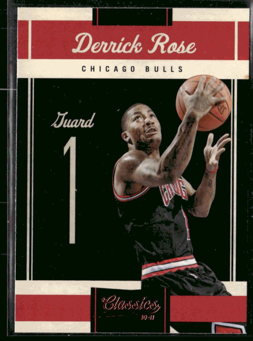 2010-11 Panini Classics Derrick Rose #68 Chicago Bulls 2010-11 Panini Classics Derrick Rose #68 Chicago Bulls