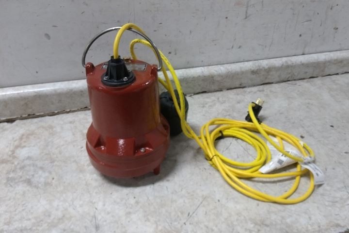 Liberty Pumps HT41A 4/10 HP 1725 RPM High-Temperature Submersible Effluent Pump