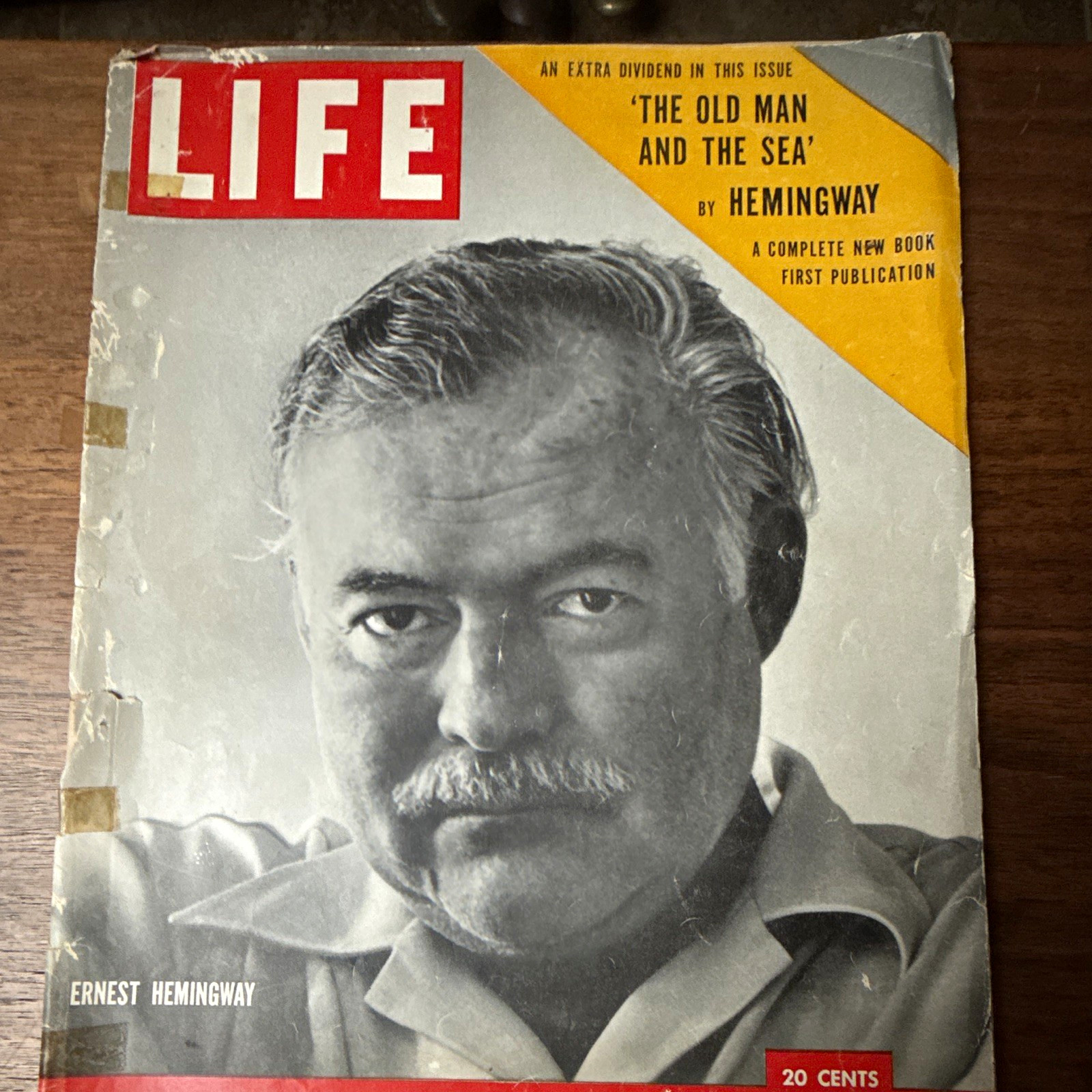 LIFE Magazine Sept 1952 Illustrated Ernest Hemingway Old Man and the Sea
