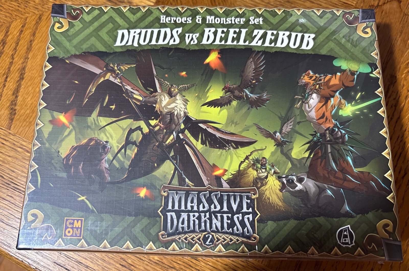 CMON Massive Darkness 2 Druids vs. Beelzebub Box NEW