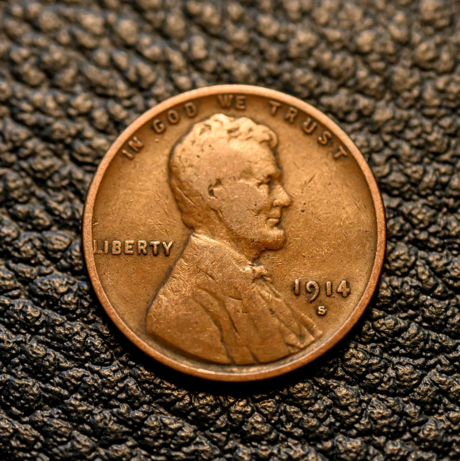 1914-S Lincoln Cent ~ VERY GOOD (VG) Condition ~ COMBINED SHIPPING 1914-S Lincoln Cent ~ VERY GOOD (VG) Condition ~ COMBINED SHIPPING