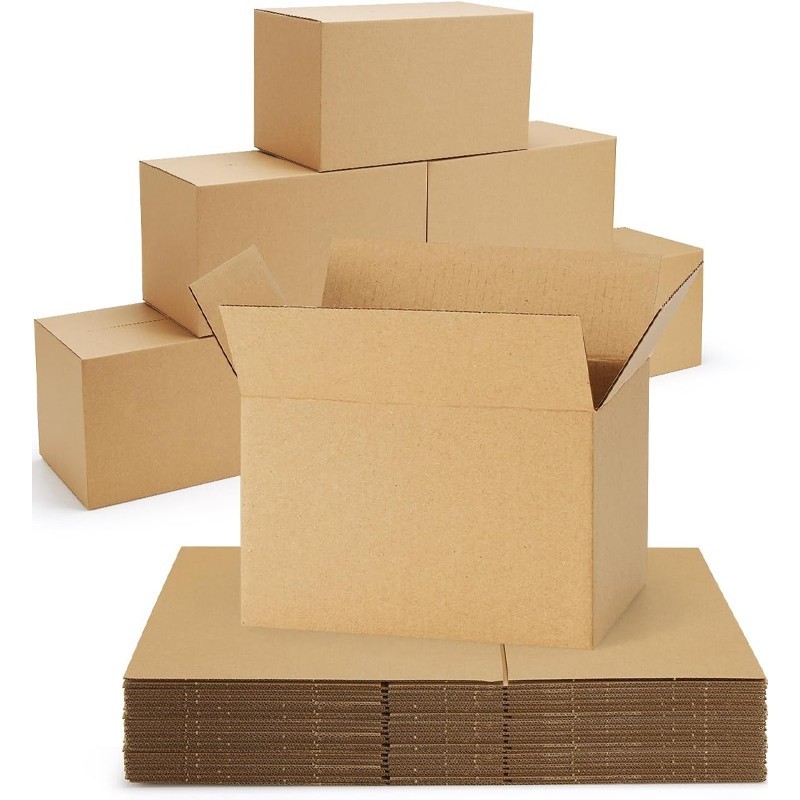 25-pack small shipping cardboard boxes (6x4x3.5 inches), suitable for mailing 25-pack small shipping cardboard boxes (6x4x3.5 inches), suitable for mailing
