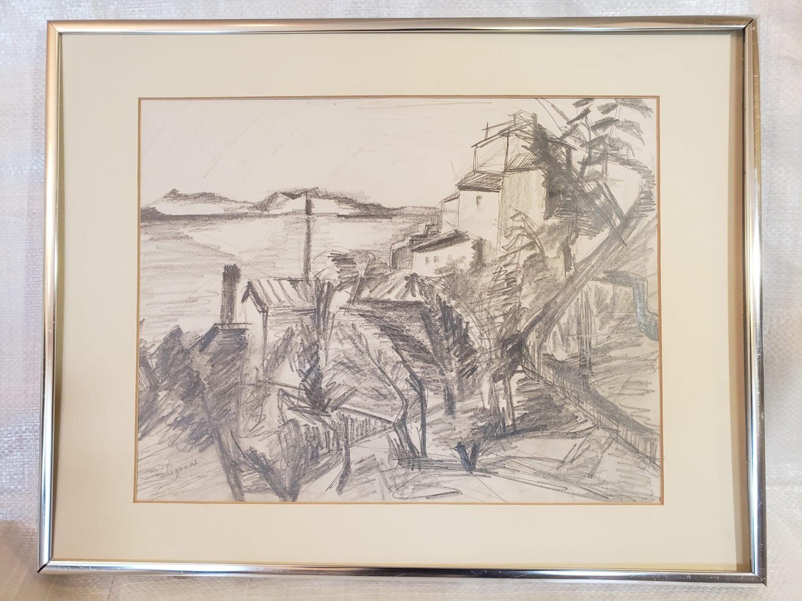 Listed Artist Paul Cezanne (1839–1906) Original Artwork.