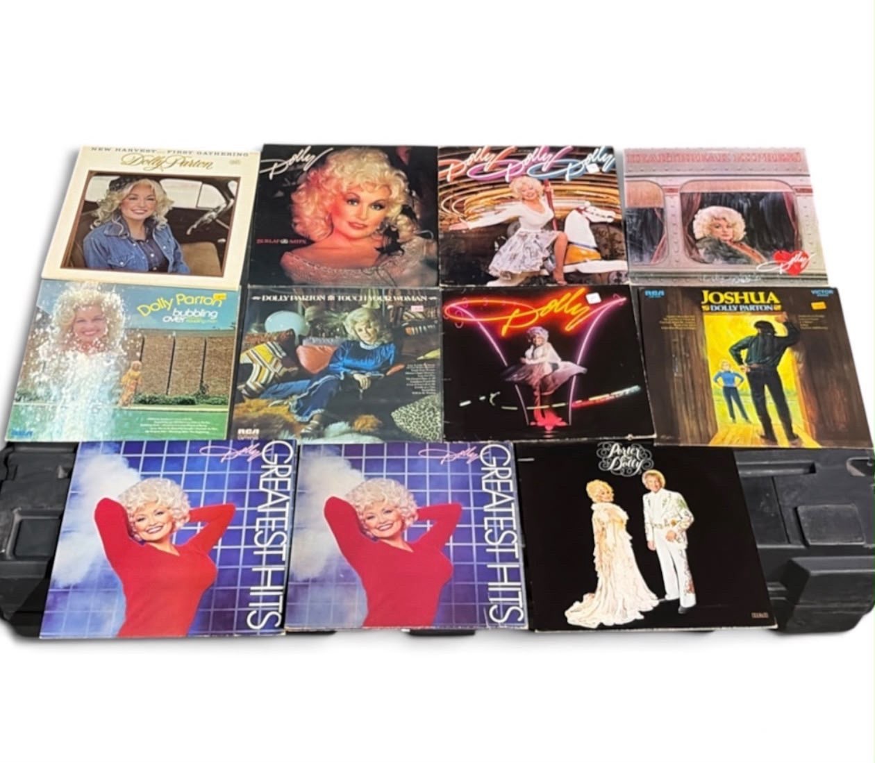Dolly Parton Lot 11 Vintage Vinyl LP Records RCA Country Joshua Greatest Hits