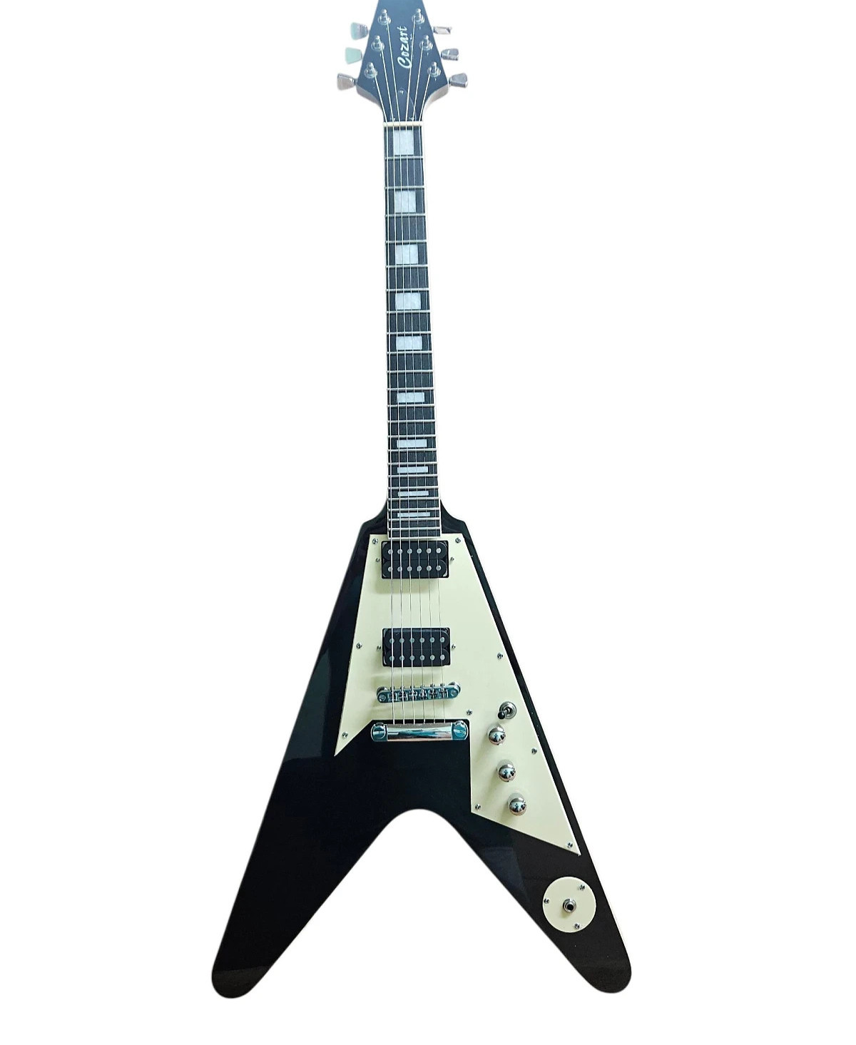 Great Playing New Solid Flying V Style 6 String Electric Guitar With Gig Bag Great Playing New Solid Flying V Style 6 String Electric Guitar With Gig Bag