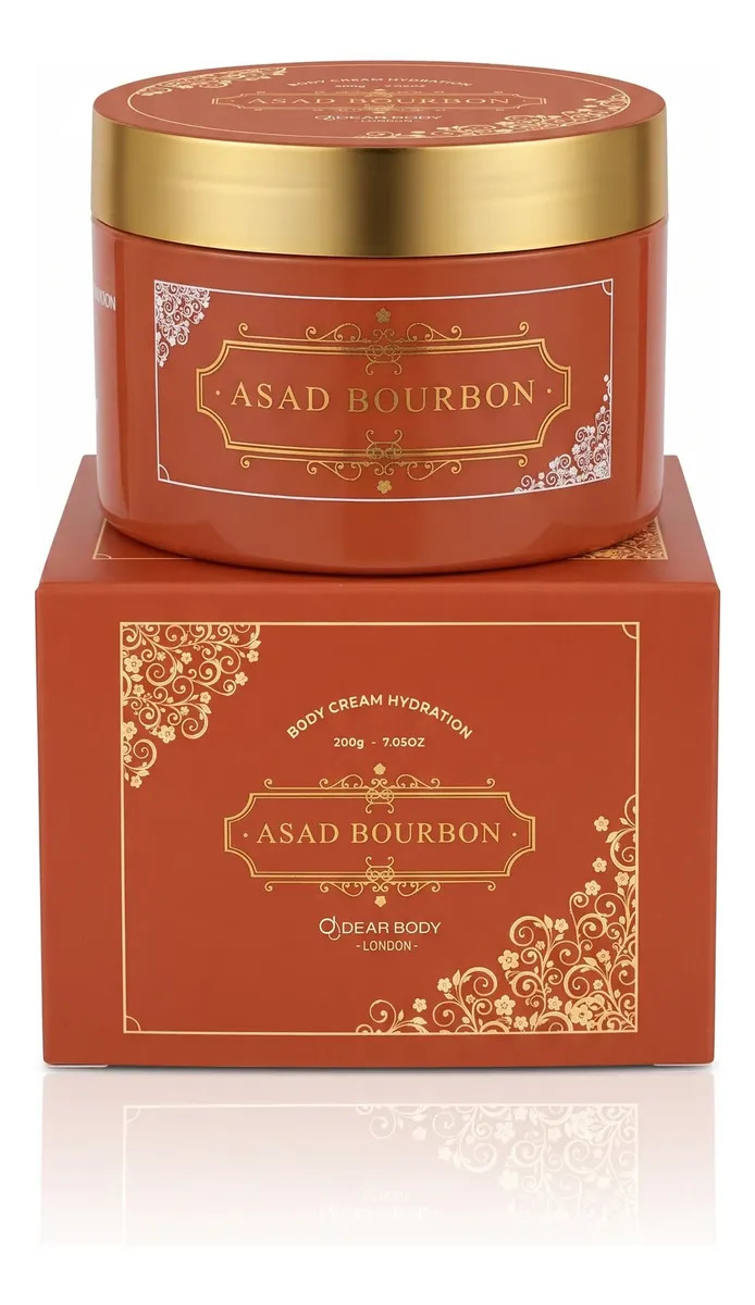 Dear Body Asad Bourbon Body Cream Hydration 200g 7.05 oz Men