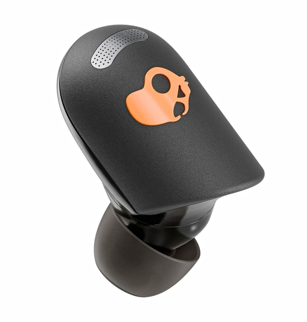 Skullcandy Sesh ANC True Wireless Bluetooth In-Ear Earbuds w/ Case Black/Orange