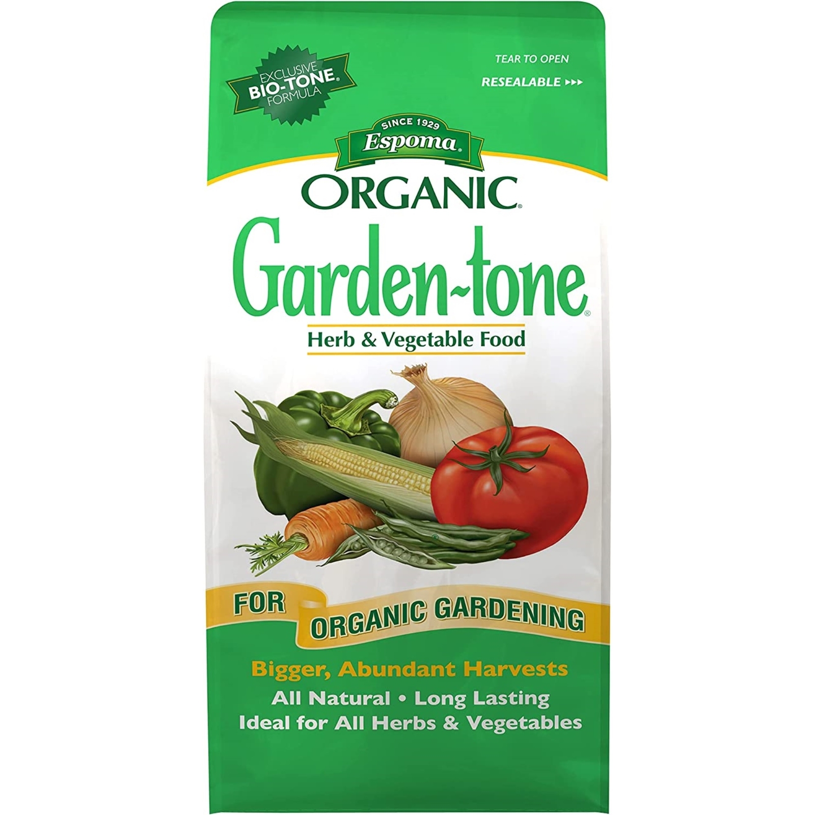 Espoma Organic Garden-Tone Herb and Vegetable Garden Food, 36lb Espoma Organic Garden-Tone Herb and Vegetable Garden Food, 36lb