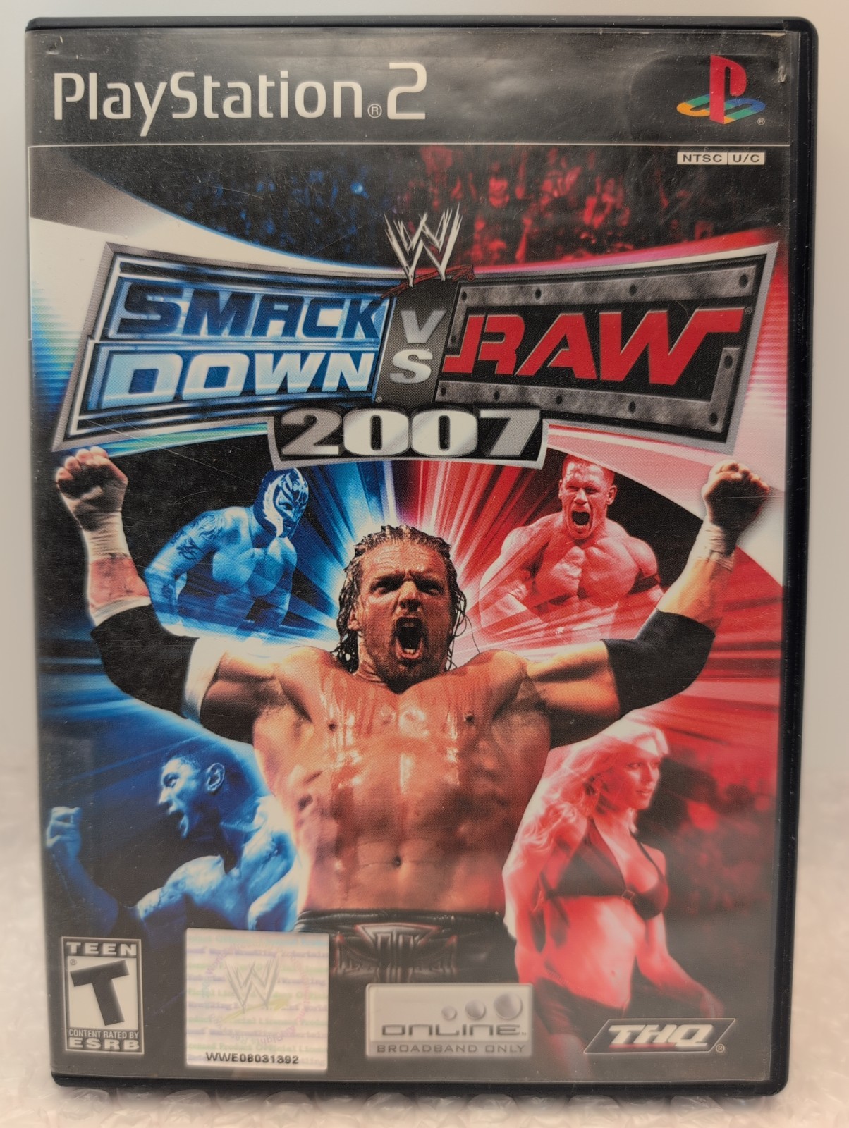 WWE Smackdown vs. Raw 2007 (PlayStation 2 PS2) Clean - Tested