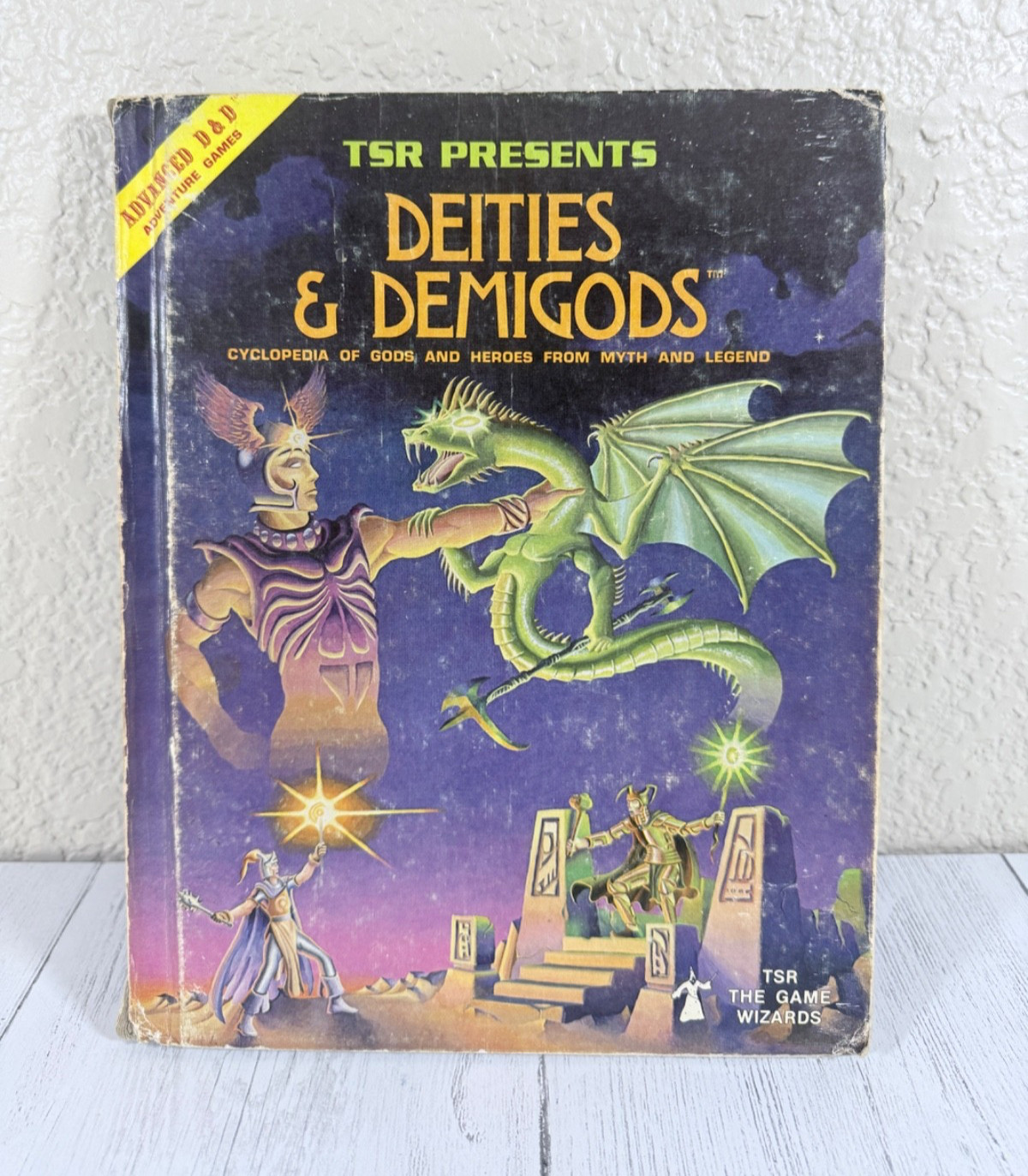 AD&D Deities & Demigods 144 page TSR Cthulu Melniboneum Mythos NO Chaosium 1980