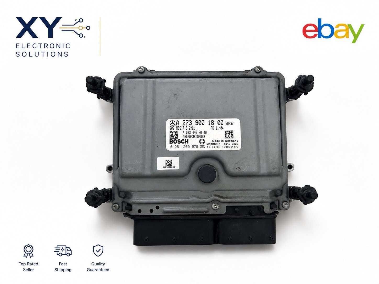 Mercedes Benz ECU/Engine Computer  ME9.7. Fully Programmed for your Vehicle