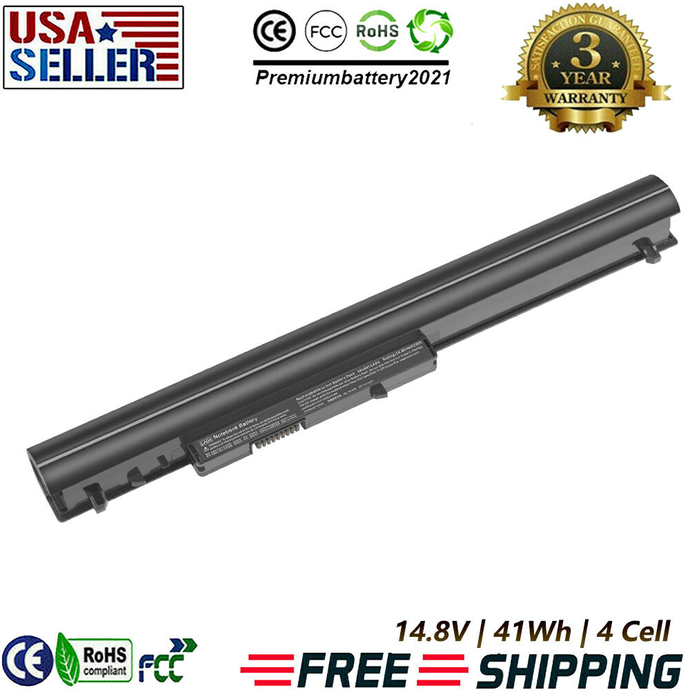 4 Cells Spare 776622-001 Battery for HP LA04 LA03 LA03DF Notebook PC 41Wh