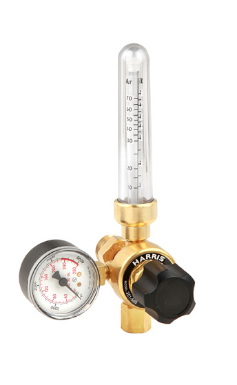 Harris Model 351 Argon CO2 Zero Compensated Cylinder Flowmeter Regulator 3100331
