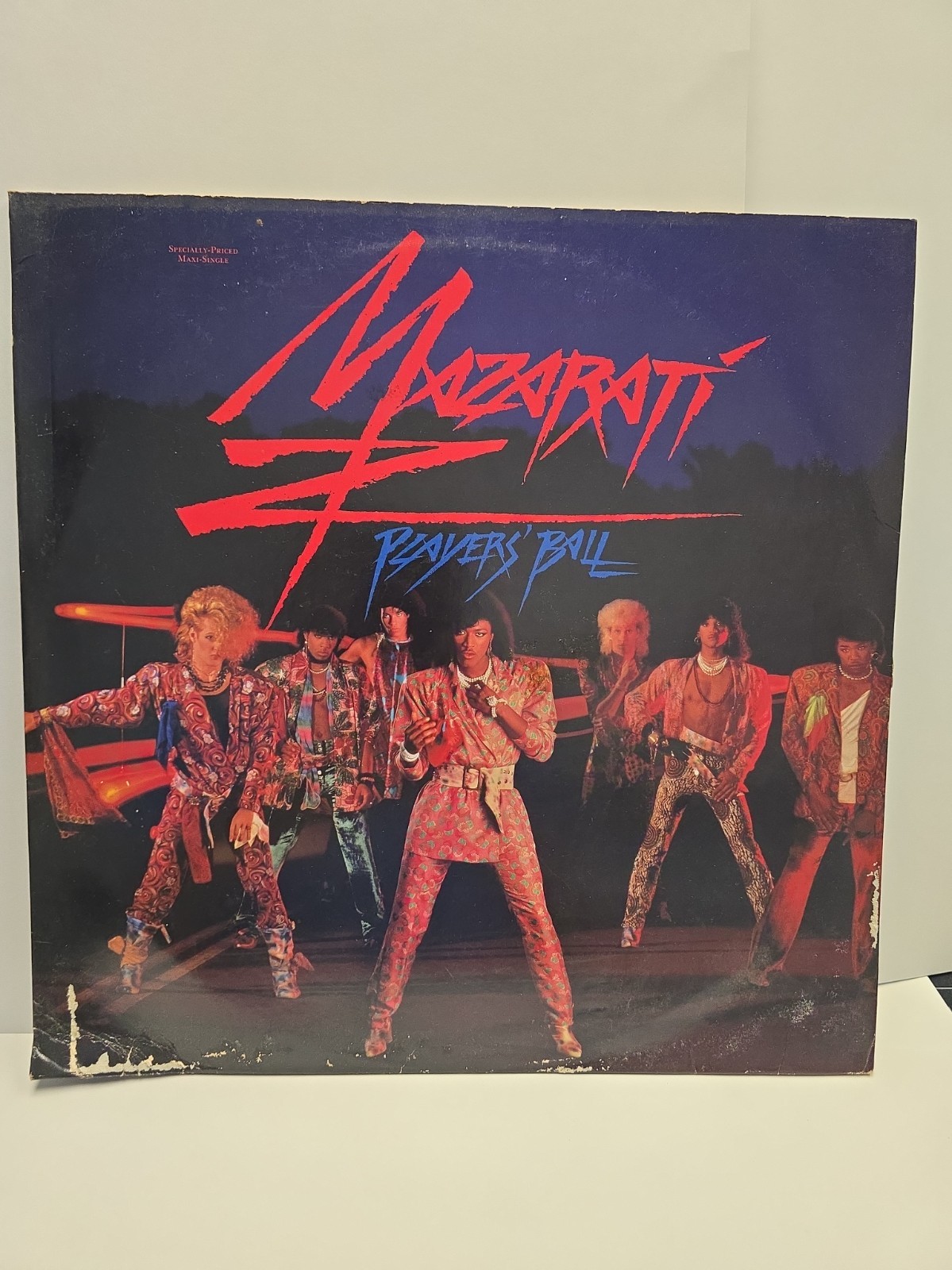 Mazarati Players Ball 12in hit single Vinyl Paisley Park promo Brownmark David Z
