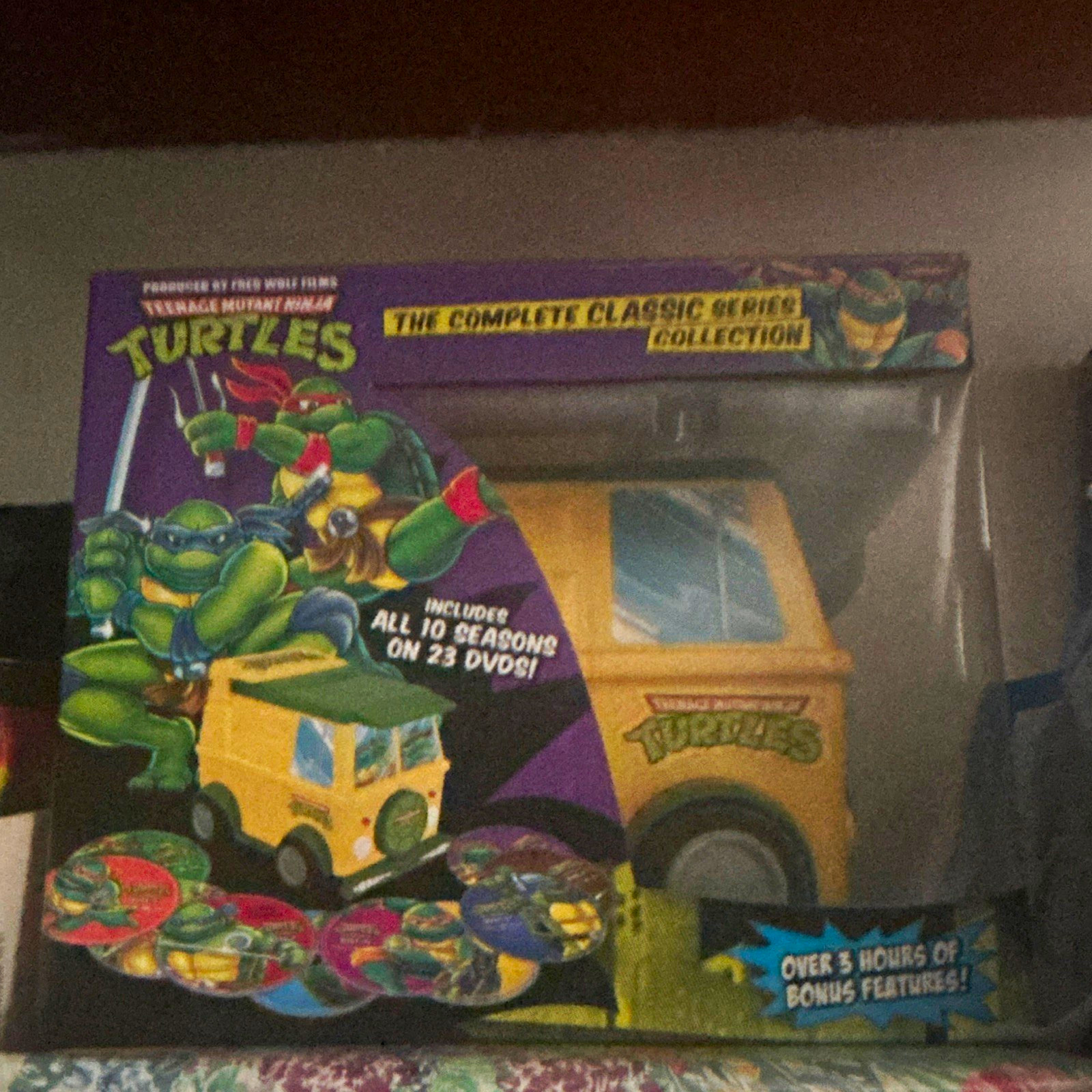 Teenage Mutant Ninja Turtles Complete Classic Series DVD Box Set w/ Bonus Teenage Mutant Ninja Turtles Complete Classic Series DVD Box Set w/ Bonus
