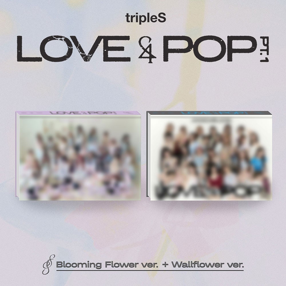 TRIPLES [LOVE&POP] PT.1 Album CD+Photo Book+Objekt+Piece+Poster+2 Card OFFICIAL