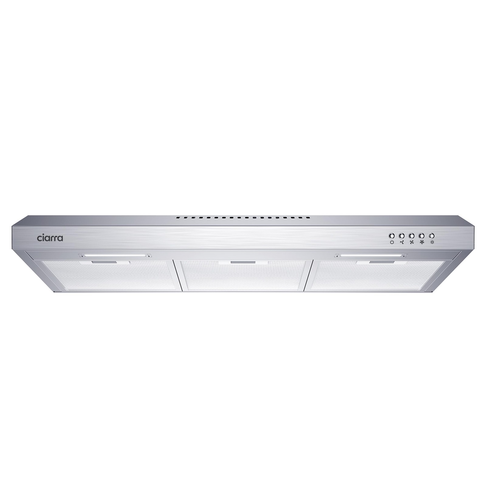 CIARRA Ductless Range Hood 30 inch Under Cabinet Hood Vent for Kitchen Ducted...