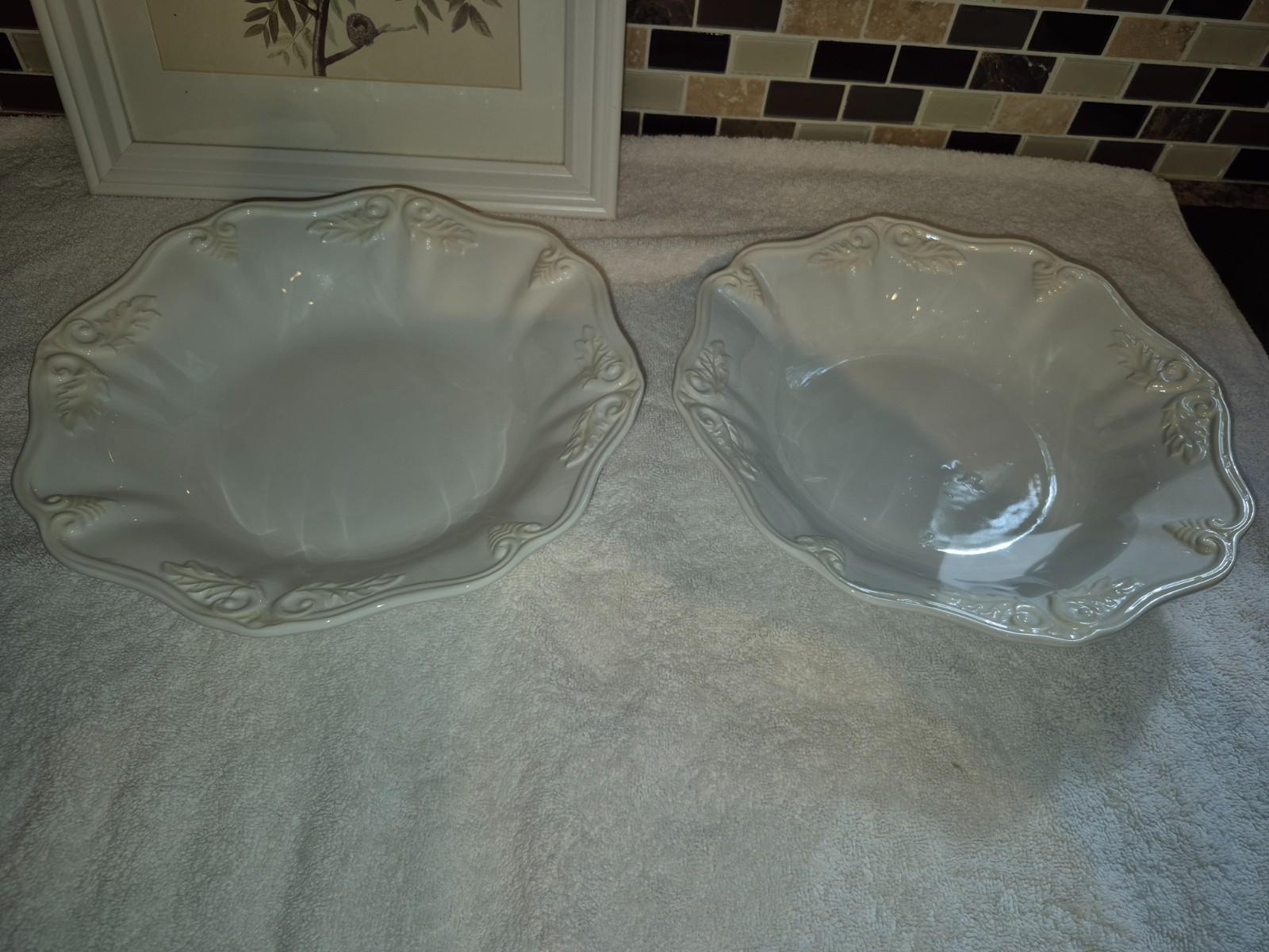 Lenox Butlers Pantry Gourmet Pasta Soup Bowls 10\ Lenox Butlers Pantry Gourmet Pasta Soup Bowls 10\