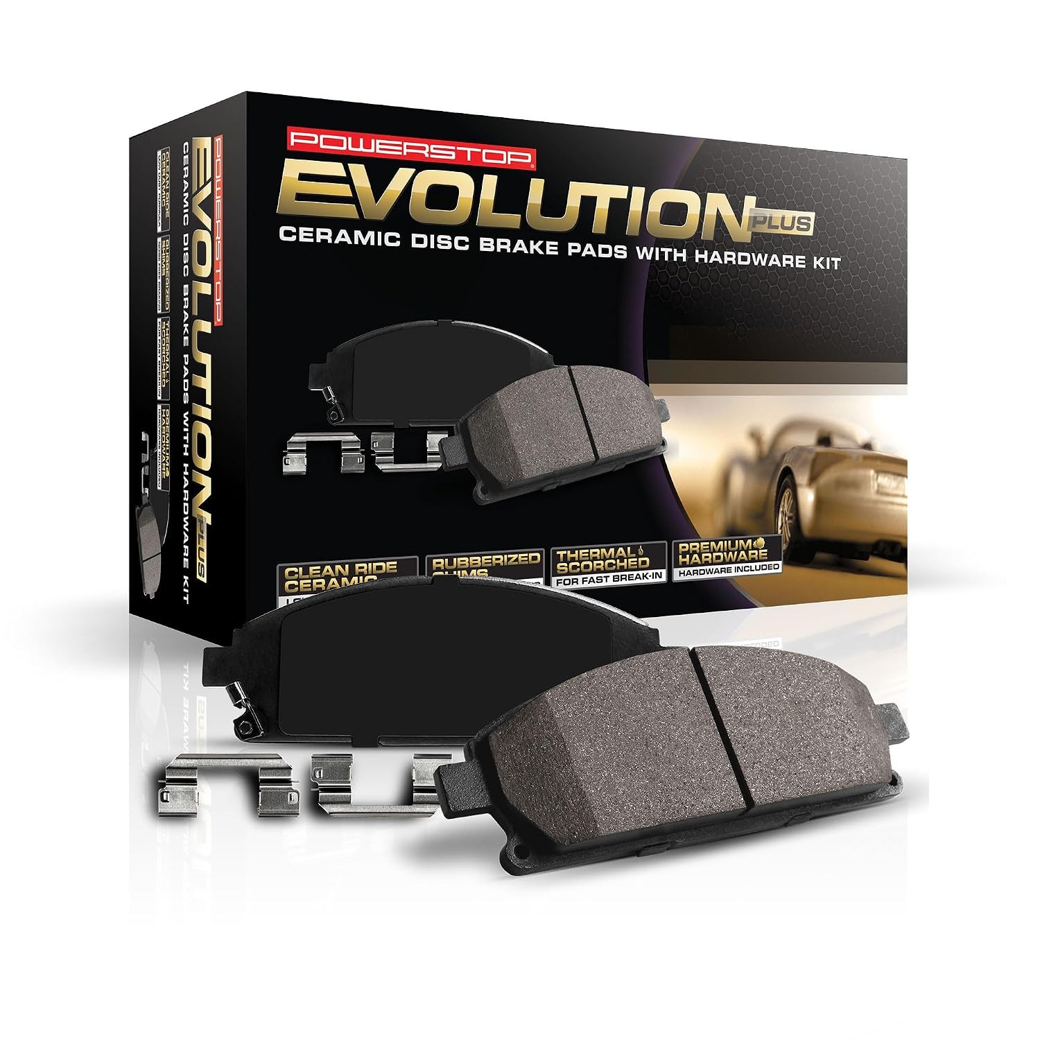 PowerStop Z17 Replacement Ceramic Brake Pads Rear 17-1790
