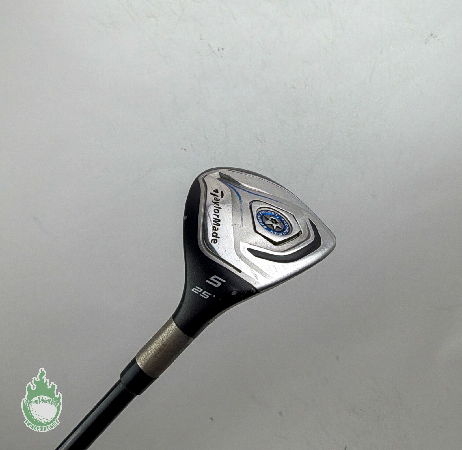 Used RH TaylorMade JetSpeed 5 Hybrid 25* Velox T 65g Regular Graphite Golf Club
