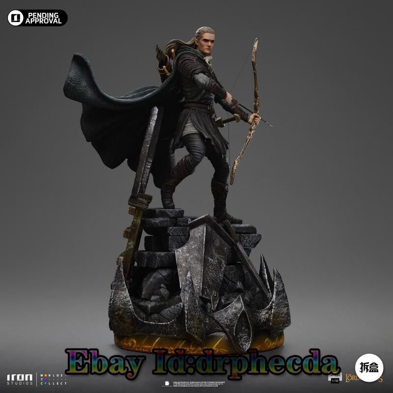 Iron Studios Legolas Unleashed The Lord of the Rings 1/10 Statue Model New Stock