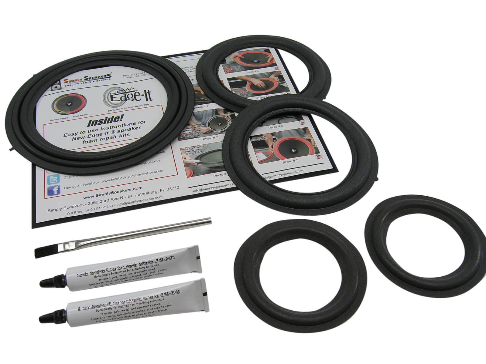 2001-2003 Lexus LS430 Levinson COMPLETE System Speaker Repair Kit FSK-LS430 2001-2003 Lexus LS430 Levinson COMPLETE System Speaker Repair Kit FSK-LS430