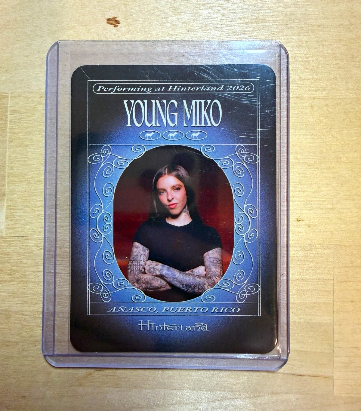 Young Miko Hinterland Music Festival 2026 Performing Trading Card Young Miko Hinterland Music Festival 2026 Performing Trading Card