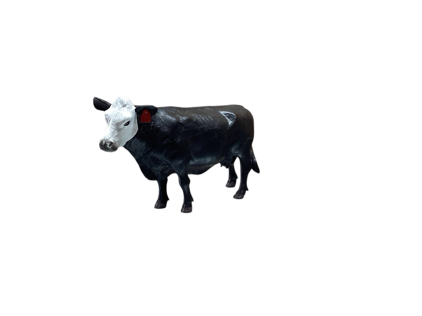 Little Buster Toys Realistic 1/16th Scale Replica Tagged Black Baldy Cow