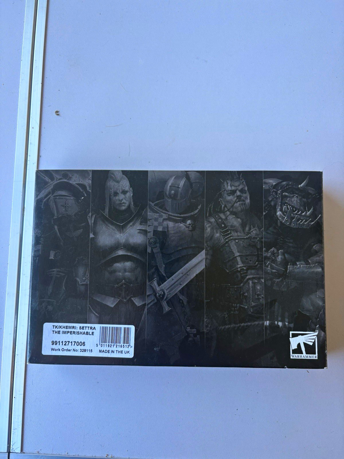Warhammer Tomb Kings Settra The Imperishable Metal OOP New Open Box Complete