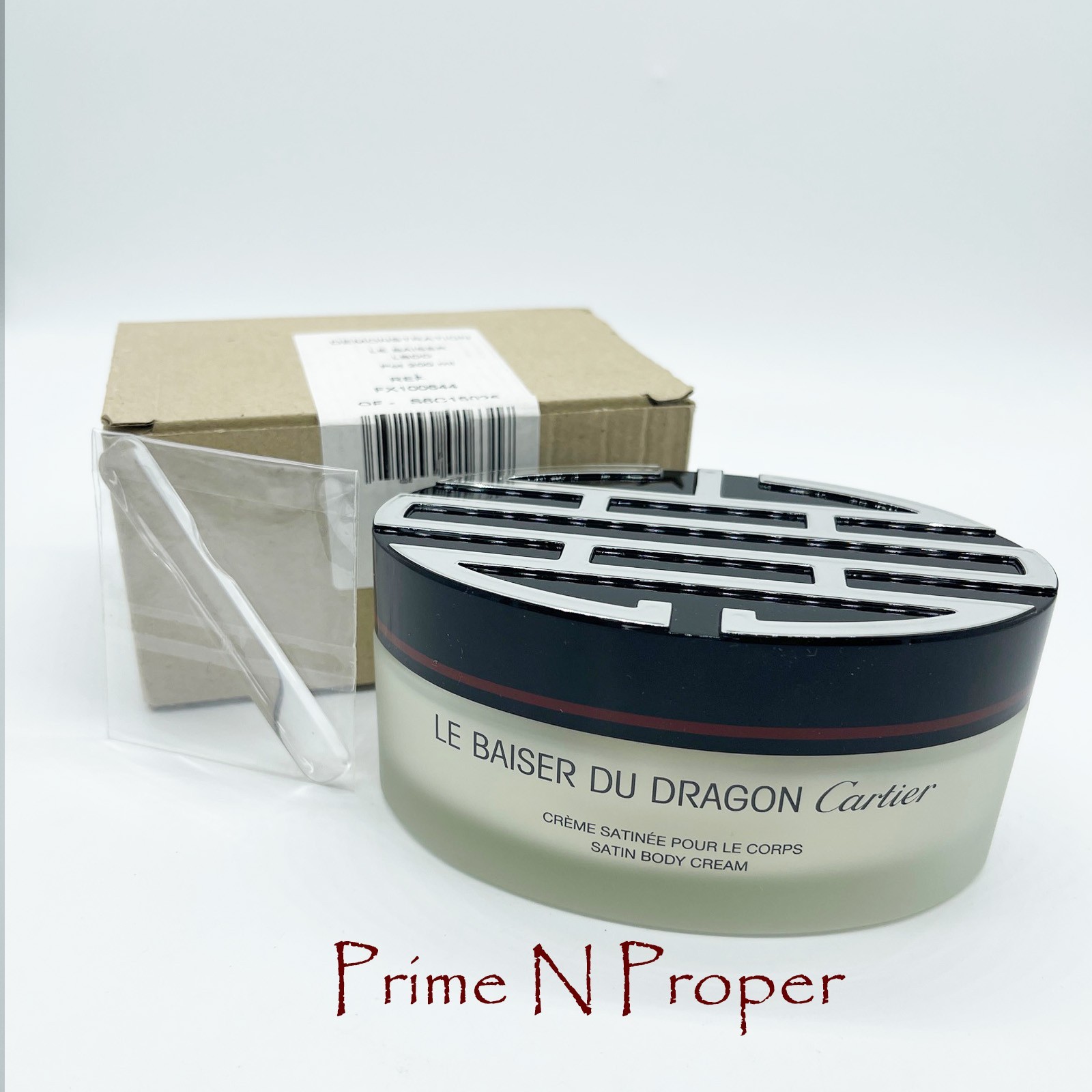 Le BAISER DU Dragon Cartier Perfume Satin Body Cream 200 ml / 6.75 fl oz Le BAISER DU Dragon Cartier Perfume Satin Body Cream 200 ml / 6.75 fl oz