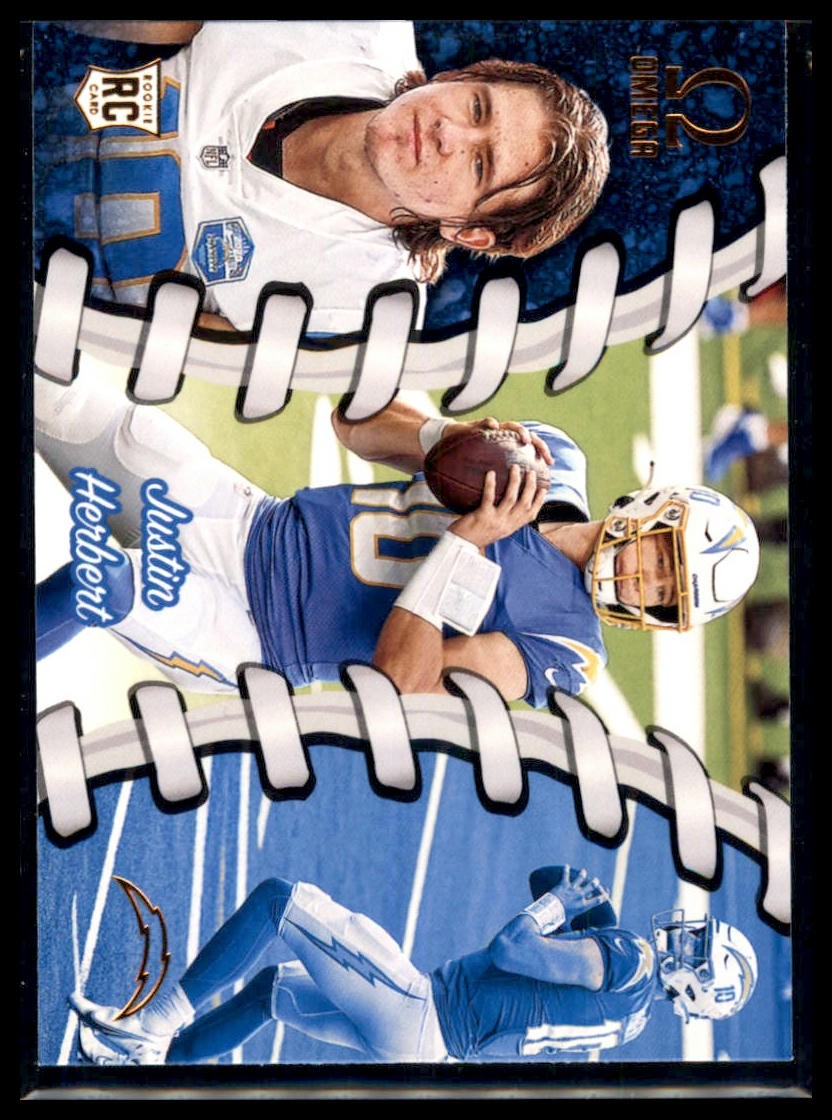 2020 Panini Chronicles #O-3 Justin Herbert Omega