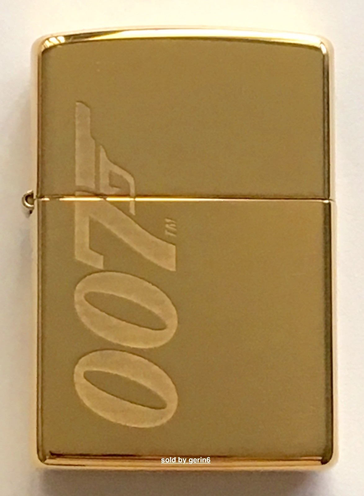 Zippo Windproof James Bond 007 Lighter With Logo, Solid Brass, 62043, New In Box Zippo Windproof James Bond 007 Lighter With Logo, Solid Brass, 62043, New In Box
