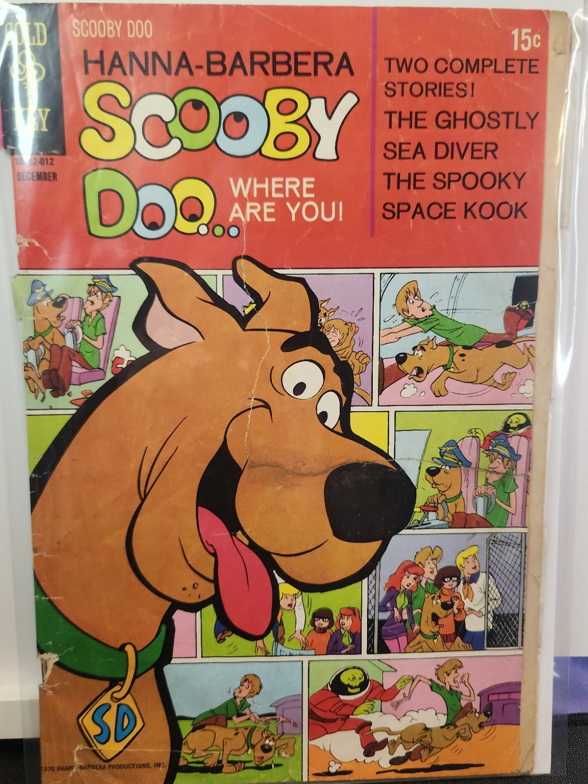 Scooby Doo Where Are You #4 (1970) RARE Gold Key Bronze Age Hanna-Barbera