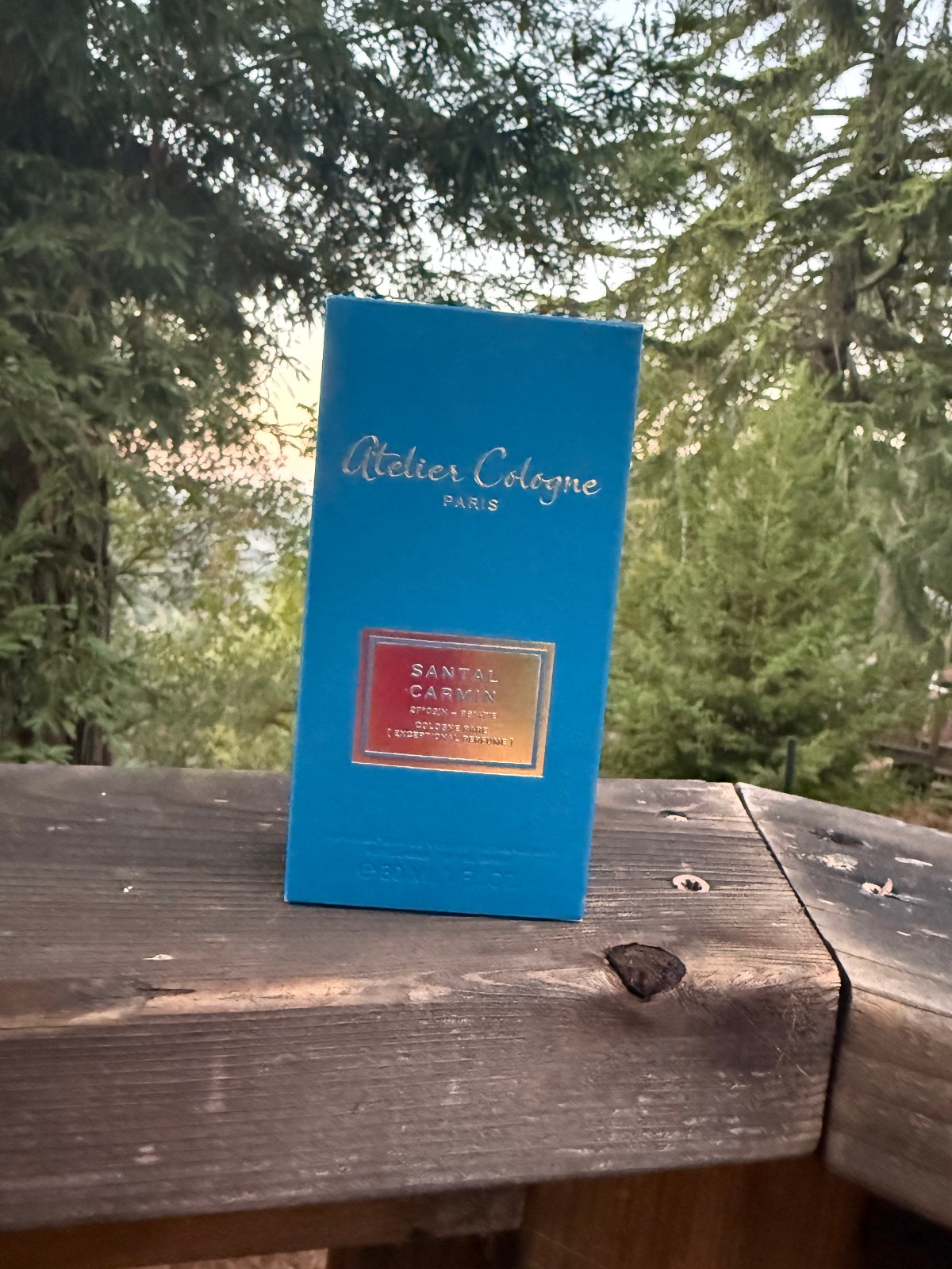 Santal Carmin by Atelier Cologne, 1 fl oz, with leather pouch