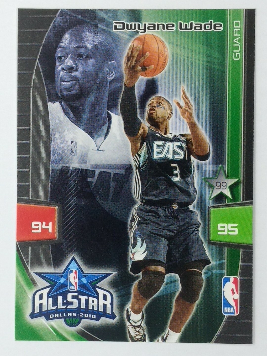 2009-10 Panini Adrenalyn XL All-Star Dwyane Wade, Miami Heat