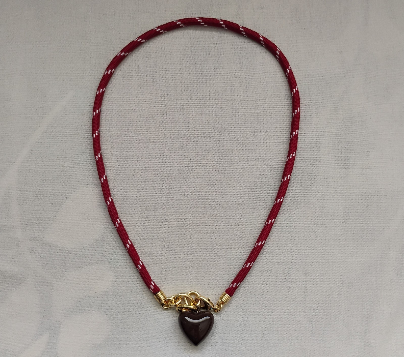 Roxanne Assoulin The Happy Cord Charm Necklace Roxanne Assoulin The Happy Cord Charm Necklace